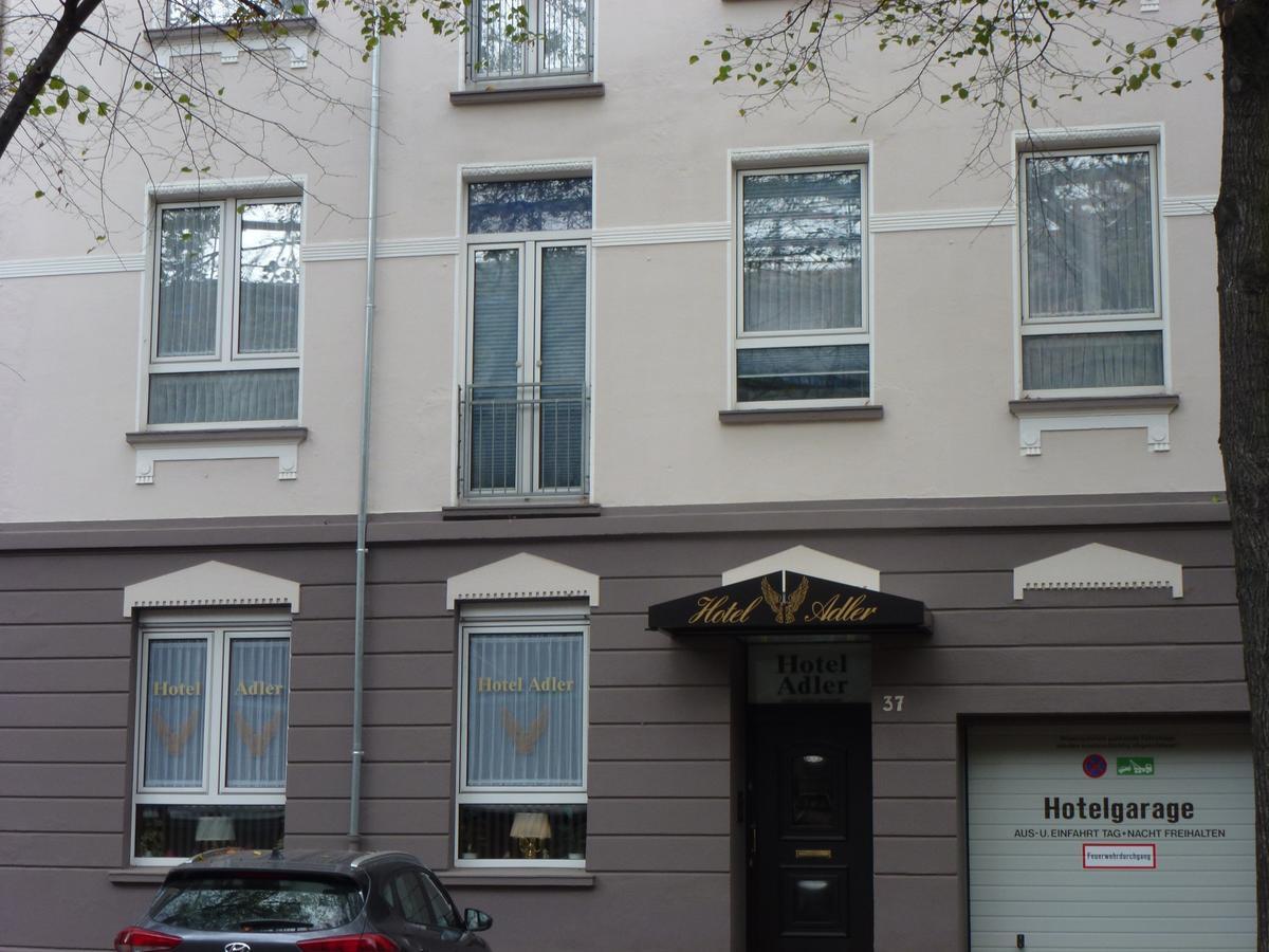 Hotel Adler Düsseldorf Exteriör bild